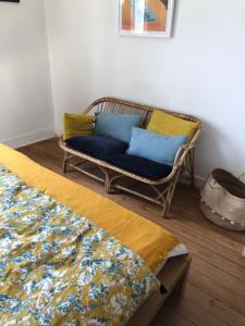 Maisons de vacances La belle des ecores maison centre Trouville : photos des chambres