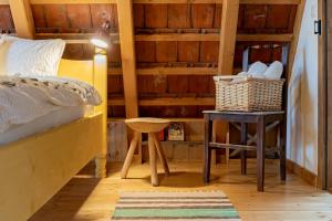 Viscri 32 - White Barn and Blue House