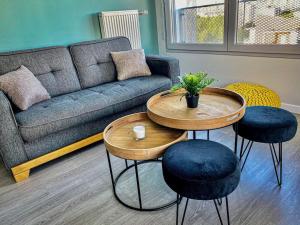 Appartements Charmant T2 lumineux au pied de la gare : photos des chambres