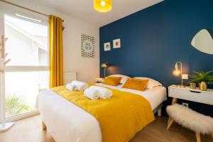 Appartements Sable Etoile - Maison cozy espace&confort a 1km du Golf d'Arcachon : photos des chambres