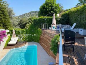 Villa Galateias, un coin de Paradis, superbe vue avec piscine privée