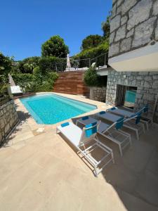 Villa Galateias, un coin de Paradis, superbe vue avec piscine privée