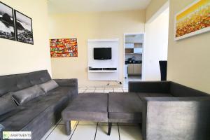 Cobertura 2 qtos com terraço a uma quadra da praia