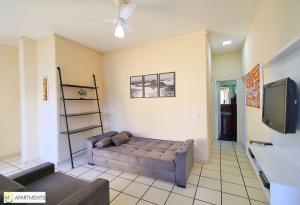 Cobertura 2 qtos com terraço a uma quadra da praia