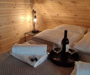 Sauna balia Nowa Osada Domki przy plaży całoroczne domki na Mazurach