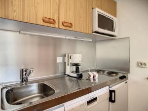 Studio lumineux, entréesortie skis aux pieds, balcon - FR-1-344-967