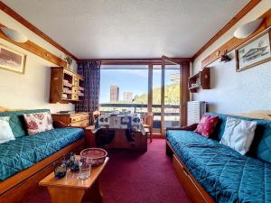 Studio rénové 3 pers, au pied des pistes, balcon - FR-1-344-995