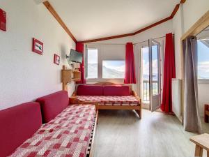 Studio lumineux avec balcon proche des pistes - 4 pers. - FR-1-344-1035
