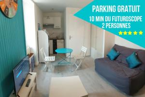 Appartement entier meublé à Beaumont proche Futuroscope et Poitiers Technopole