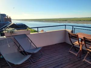 Appartements Vue et terrasse panoramique sur la Baie de Somme : photos des chambres