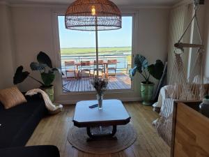 Appartements Vue et terrasse panoramique sur la Baie de Somme : photos des chambres