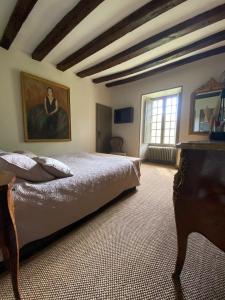 B&B / Chambres d'hotes Le Petit Chateau De Sainte Colombe : Chambre Double - Vue sur Jardin