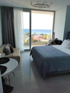 SEASKY Abelia, Studio with Sea View, Beach, Pools, Sauna, Bogaz Iskele North Cyprus