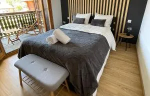 Appartement 53m2 rénové dans un chalet au coeur de Charmey avec vue sur les montagnes - Crésuz