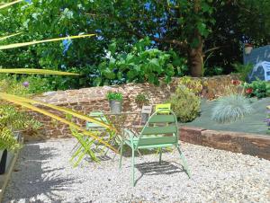Chambre dhote Familiale de la maison Bleue