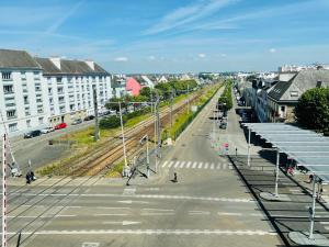 Appartements Studio 5 charmant tout equipe a la gare de Lorient : photos des chambres