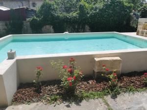 Maisons de vacances Jolie villa avec piscine dans le St emilionnais : Maison 1 Chambre