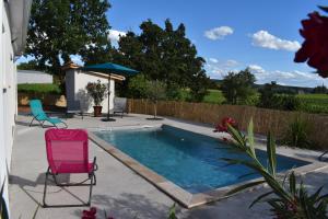 Maisons de vacances Gite des Clapas Flora, villa avec piscine privee : photos des chambres