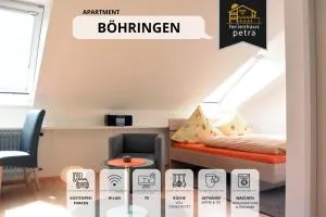 Gemütliche Ferienwohnung in bester Bodenseelage l 1 Minute zum Bodensee l 1 Zimmer l Vollausgestattete Küche l Free-WLAN l Willkommen im Apartment Böhringen - Iznang