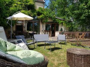 Villas Magnifique Moulin proche Chablis, jacuzzi et riviere : photos des chambres