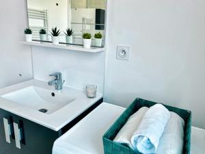Appartements Charmant T2 lumineux au pied de la gare : photos des chambres