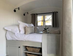 Wellsprings Farm - Self-catering shepherds hut with private garden