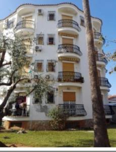 Estudio sin habitación ,todo en una estancia Blanco Denia