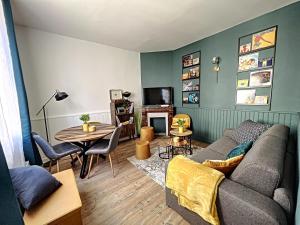Appartements Maison de ville - Paris en 15 mn ! - 4 pers- 1 bebe - Vintage & Music ! : photos des chambres