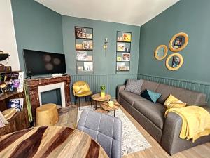 Appartements Maison de ville - Paris en 15 mn ! - 4 pers- 1 bebe - Vintage & Music ! : photos des chambres