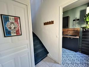 Appartements Maison de ville - Paris en 15 mn ! - 4 pers- 1 bebe - Vintage & Music ! : photos des chambres