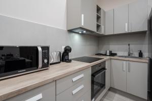 Modern Apartments side by side near the Synagogue