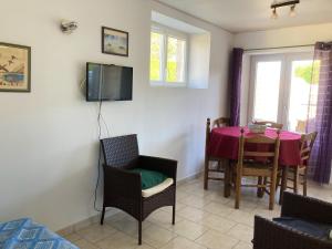 Appartement cosy à Montmartin 27m² avec piscine partagée