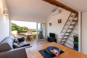 Ambroggio - Grand studio avec mezzanine - Vue Mer - Лумйо