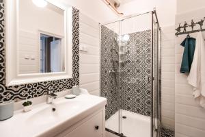 Golden Esthetic with Red Sofa Apartment