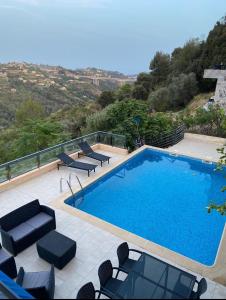 Villas Spacieuse Villa Nicoise au calme avec piscine : photos des chambres