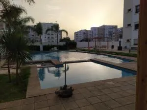 LUXURY 3 bedroom apartment with pool, Nouaceur, Morocco - Derroua