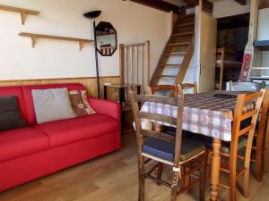 Studio cabine mezzanine avec parking, vue Pyrénées - FR-1-580-26