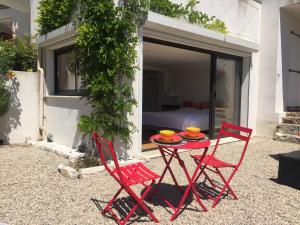 studio 36m2, dans un beau domaine privée au calme.