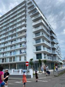 Balticus Apartament 2 pokoje, 5-piętro, klimatyzacja, widok na morze, duży balkon, garaż, internet