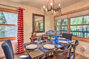 Steps to Lake: Cabin w Deck in Lake Arrowhead