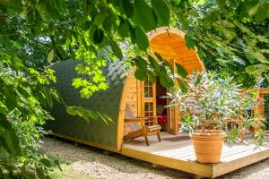 Chalets Cabane en bois avec bain nordique : photos des chambres