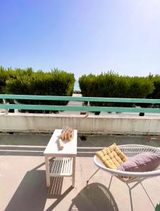 Appartements Vue mer Rivedoux-Plage - Terrasse Exterieur - Parking : photos des chambres