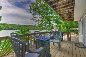 Lakefront Rocky Mount Retreat with Swim Dock!