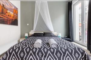 1 Apt B Boston, 25m2, Centre, Balcon