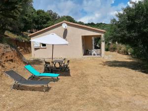 Maisons de vacances Villa en plein coeur du maquis et proche de la mer : photos des chambres