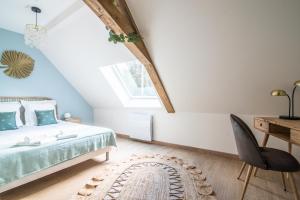 Maisons de vacances L'Outsider- Grande Maison - Jardin - Foret : photos des chambres