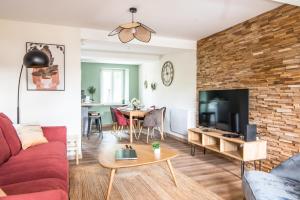 Maisons de vacances L'Outsider- Grande Maison - Jardin - Foret : photos des chambres