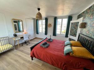 Maisons de vacances Homefleur - Maison 130m2 - 8 a 10 pers - Jardin : photos des chambres