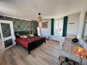 Maisons de vacances Homefleur - Maison 130m2 - 8 a 10 pers - Jardin : photos des chambres