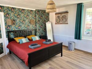 Maisons de vacances Homefleur - Maison 130m2 - 8 a 10 pers - Jardin : photos des chambres